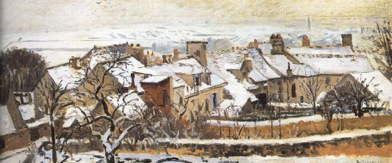 Camille Pissarro Winter